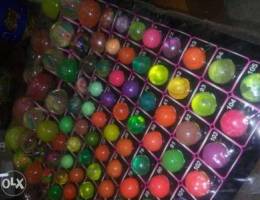 105 bouncy balls