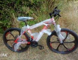 Red smarter mountain bike 26" (152lk)