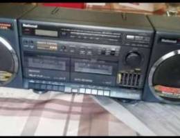 National Portable Stereo with digital tune...