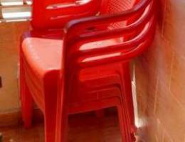 Red chairs