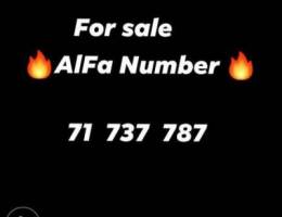 For sale special alfa Number 900.000L.L