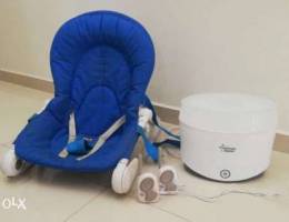 Bebe relax and monitor and sterilizer