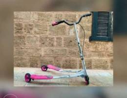 pink scooter