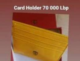 Card holder Ferrari a7mar w asfar bass