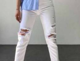 Denim white jeans for 165,000