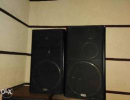 2 speakers 10 inch like new