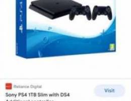 PS4 with 2 Joysticks + FIFA 18