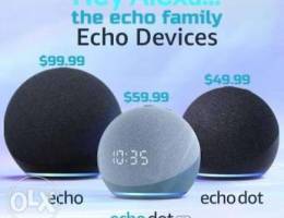 Amazon Echo / Echo Dot / Echo Dot with clo...