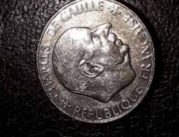 2 old french coins