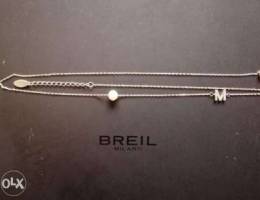 Briel Letter M necklace