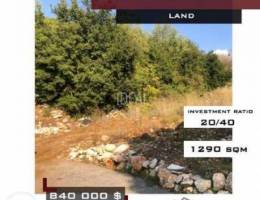 Land for sale in Ajaltoun, 1290 SQM. REF#C...