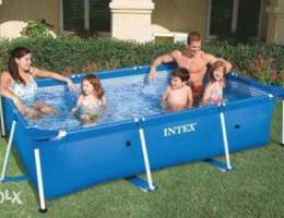 New Intex pool size 260x160x65 cm +free de...