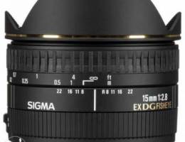 Sigma 15mm f2.8 fisheye for nikon