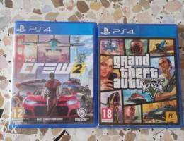 GTA 5/ The crew 2 ps4