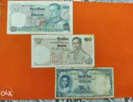 Thailand banknotes