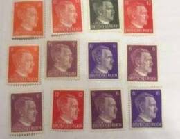 Stamps Hitler Reich