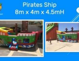 Pirate Ship Inflatable Game