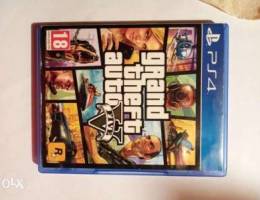 Grand theft auto V with the map for ps4