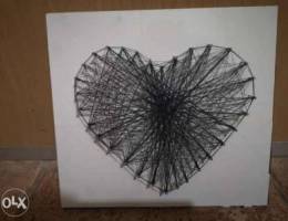 Ù„ÙˆØ­Ø© string art