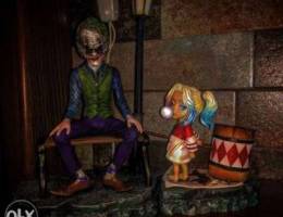 joker and harley quinn anime figure