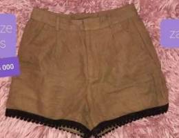 Zara short xsmall 35 000 Ø´ÙˆØ±Øª