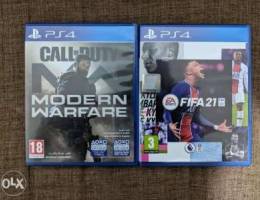 FIFA 21+call of duty modern warfare