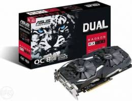 ASUS DUAL OC RX580 8GB 33mh/s