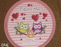 Cute owl tray 40 alef Ø¹Ø¶Ù…