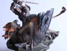 The Witcher 3 Statue Geralt Fighting The G...