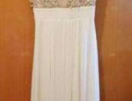 White Evening Dress