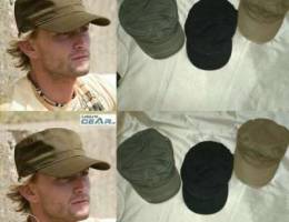 Cadet washed military hat 3 colours availa...