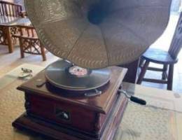 phonograph wood