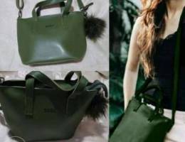 Cross or hand bag green good quality