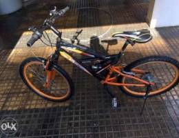 orange bike