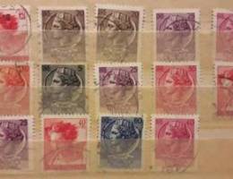 Old Italian stamps