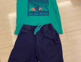 OVS Short and T-shirt 5-6 Years