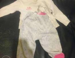 2 peice pajamas winter for 1 year old 15ll