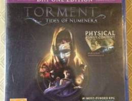 Torment for ps4 (sealed)!! New! price 140....