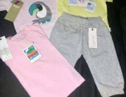 Baby brand clothes, 4 pieces