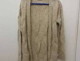 Cardigan beige size 36/38