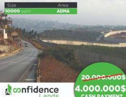 HUGE LAND On the Highway of Adma 10000 SQM...