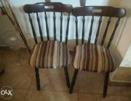 2 chairs