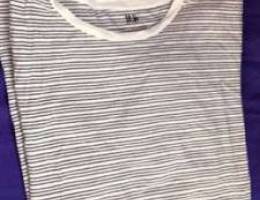 stripped hm shirt