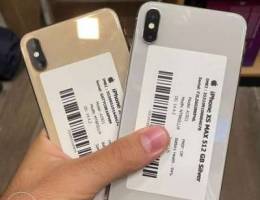 iPhone XS max 512Gb gold and white