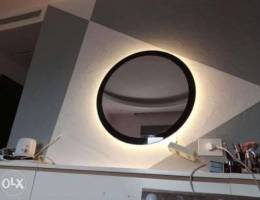 Mirror with indirect led light in great co...