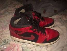 nike air jordan red and black