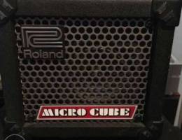 roland micro cube guitar amplifier