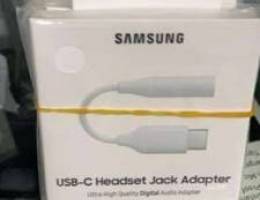 Usb-c headset jack adapter Samsung 11$