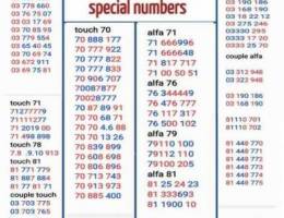 special numbers for people