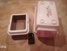 box and cat litter box(for cats or dogs)